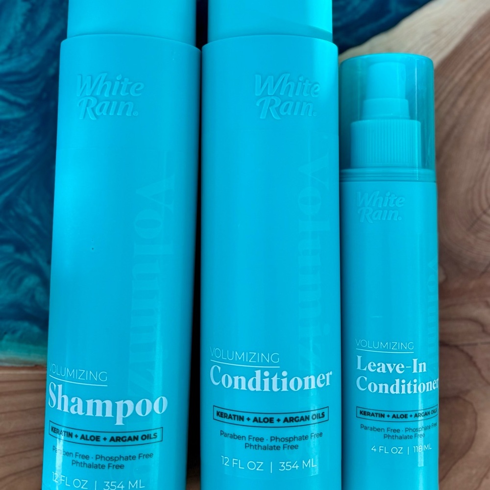 Volumizing Hair Care Set - Blue